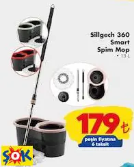 SİLLGECH 360 SMART SPİM MOP SİLLGECH 360 SMART SPİM MOP